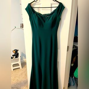 Off the shoulder formal maxi, Vince Camuto